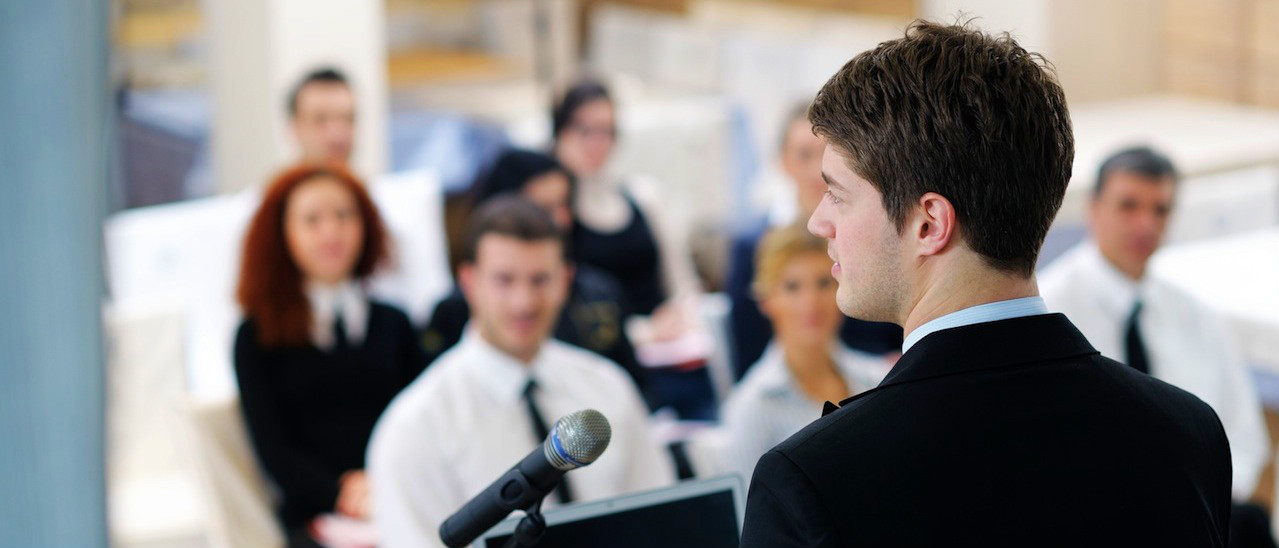 Public speaking and executive training